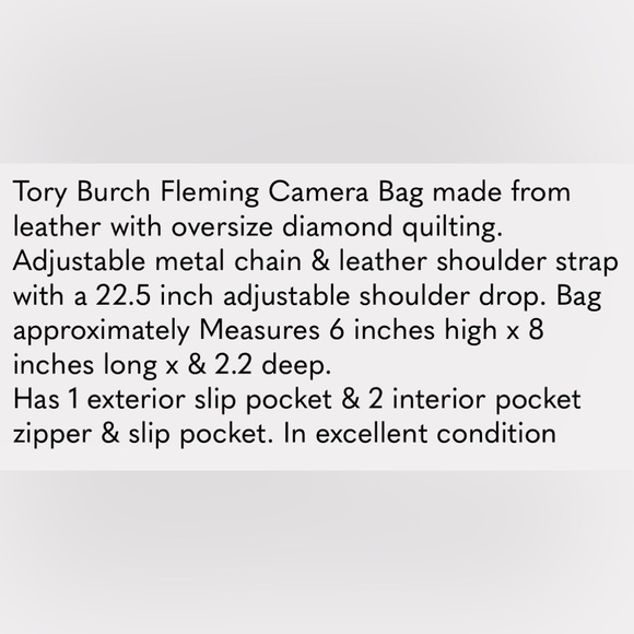 Tory Burch Fleming Camera Bag - Picture 7 of 7